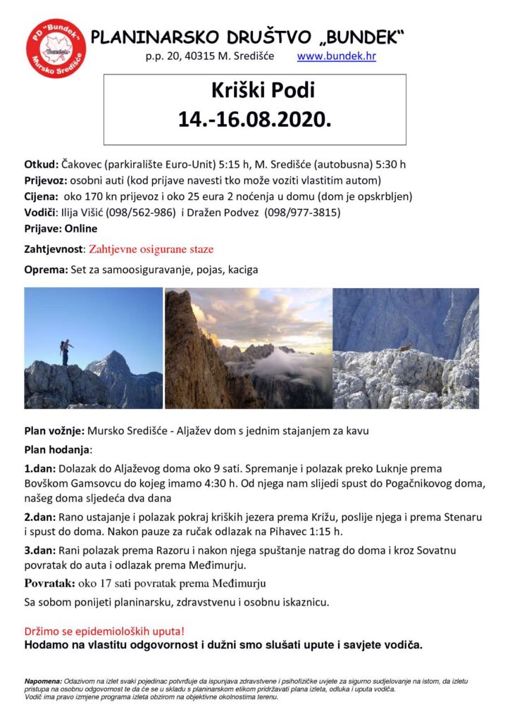 Kriški Podi plakat